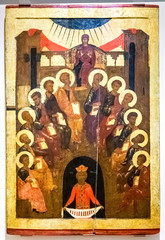 The Descent of the Holy Ghost, 14 - 15th century