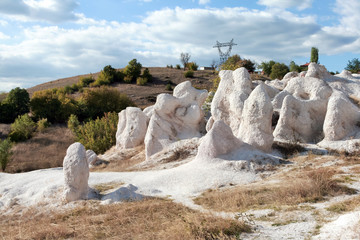 Rock Formation Stone Wedding near town of Kardzhali, Bulgaria