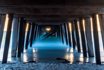 Grange Jetty Long Exposure Evening