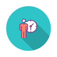 Punctuality Flat Icon