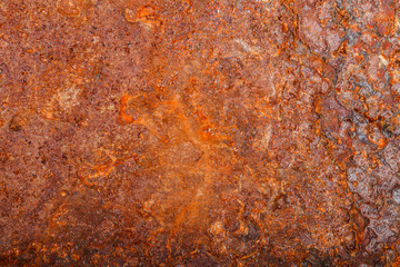sheet of rusty metal. old oxidized background