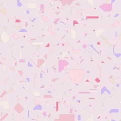 Seamless abstract pattern of polygonal shapes.