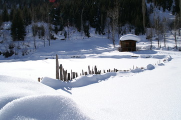 winter view karadeniz artvin savsatwinter view karadeniz artvin savsat