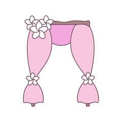 Wedding arch color icon