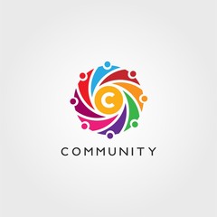 Team work or community icon