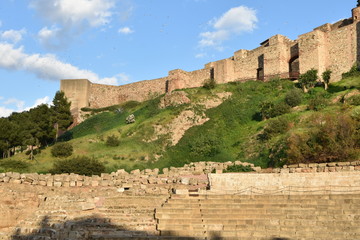 Alcazaba mury