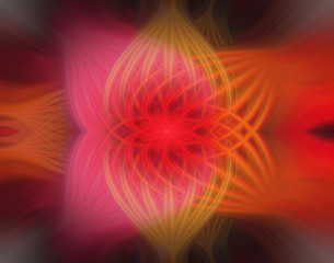 Fractal texture wallpaper, abstract flower.