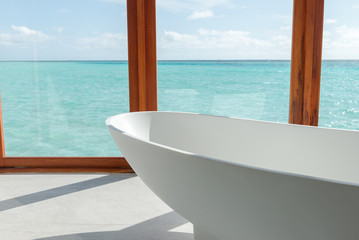 Fototapeta na wymiar Luxury Resort in Maldives,