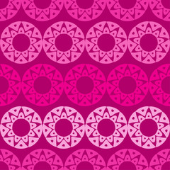 Ethnic boho seamless pattern. Ethnic sun. Patchwork texture. Weaving. Traditional ornament. Tribal pattern. Folk motif. Can be used for wallpaper, textile, invitation card, wrapping, web page backgrou