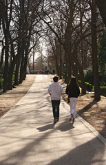 Walking in the park