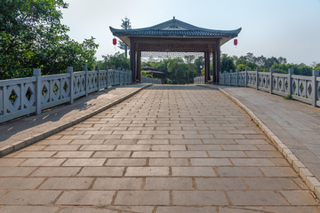 Fototapeta premium Si Yi Bridge of Confucius Temple in Suixi County