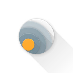 Wireless application button Adaptive icon Material Design illustration