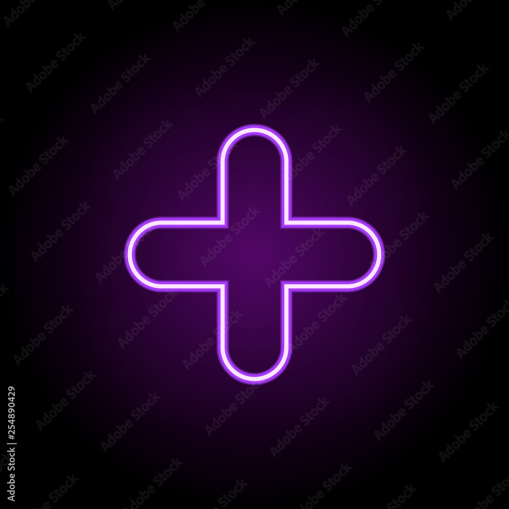 Aufkleber plus sign icon. web icons universal set for web and mobile