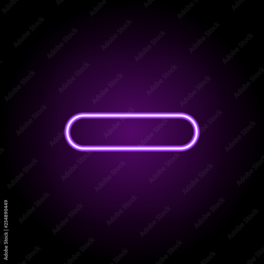 Poster minus sign icon. web icons universal set for web and mobile