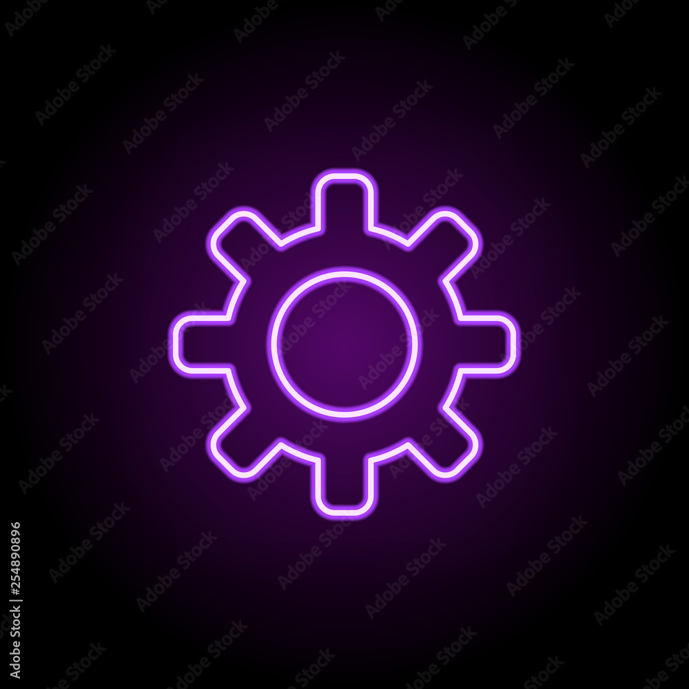 Poster settings sign icon. web icons universal set for web and mobile