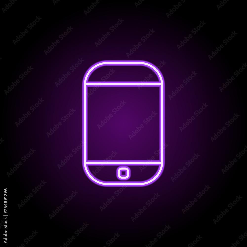 Poster smart phone icon. web icons universal set for web and mobile