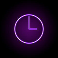 time icon. Web icons universal set for web and mobile