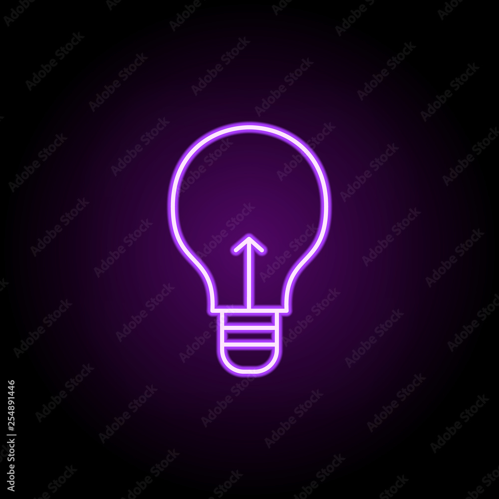 Poster light bulb icon. web icons universal set for web and mobile