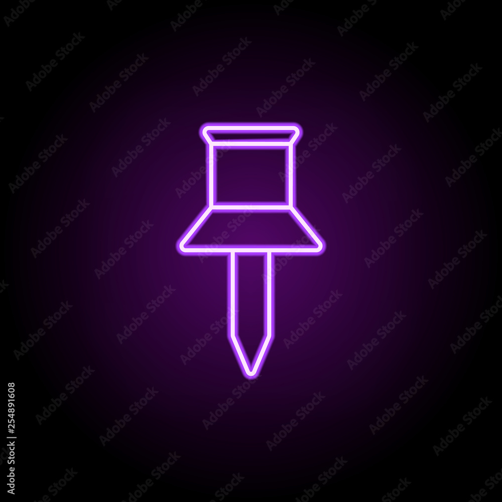 Aufkleber pin icon. web icons universal set for web and mobile