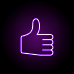 thumb up icon. Web icons universal set for web and mobile