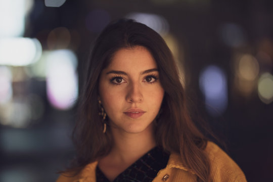 portrait of a young woman