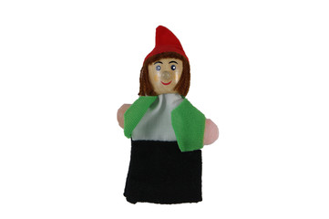 and colorful finger puppets