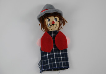 and colorful finger puppets