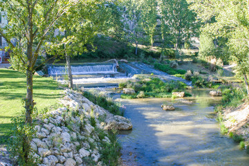 Burgos. Village of Vilviestre del Pinar. Spain