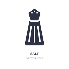 salt icon on white background. Simple element illustration from Health and medical concept.
