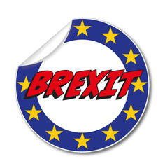Aufkleber BREXIT
