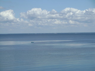 sea and blue sky