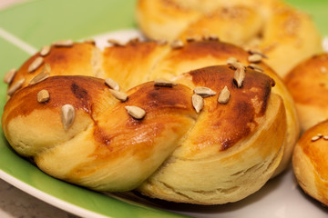 Homemade soft pretzels