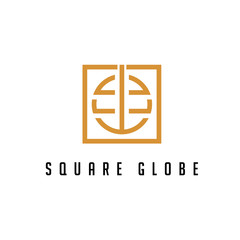 Square Globe Logo.