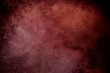 Fototapeta premium red grungy canvas draft background