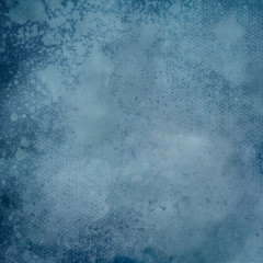 blue splattered texture or background