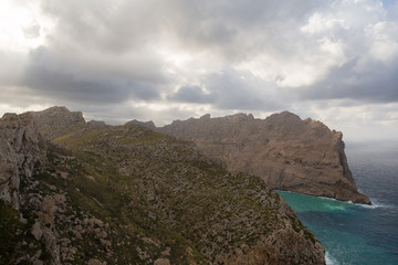 Fototapeta na wymiar Mallorca landscape in mountains