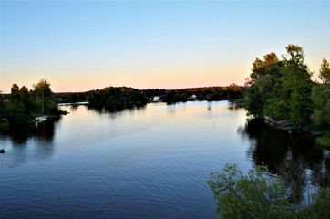 Fototapeta na wymiar Volga river