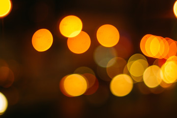 Colorful abstract bokeh Background, City night light bokeh,Party light on night,background defocused