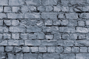Vintage gray grunge cement brick wall, great design for any purposes. Gray stone background. Old gray grunge stone background. Space texture. Cement wall texture background. Gray grunge cement brick 