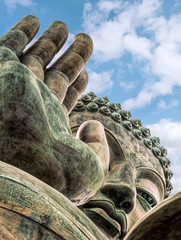 Fearlessness Gesture Tian Tan Buddha