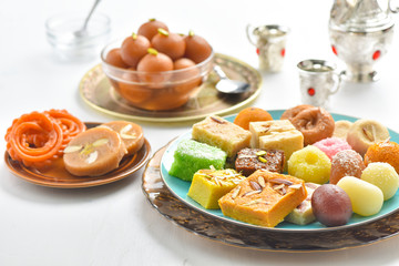 Mix Mithai, Gulab Jamun and Sohan Halwa