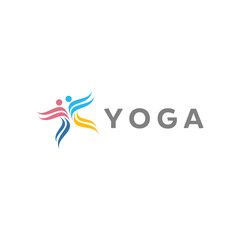 yoga vector logo designs