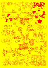 abstract floral background