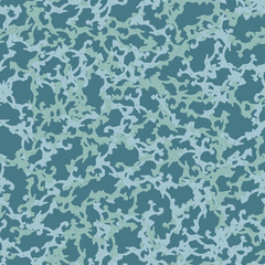 Marine camouflage of various shades of blue colors