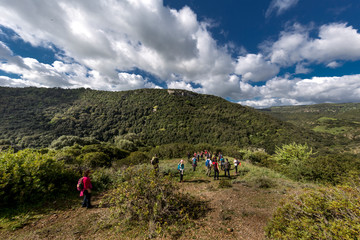Obraz premium Trekking in Sardegna