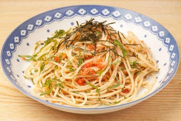 明太子スパゲッティ