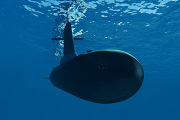 The military ship