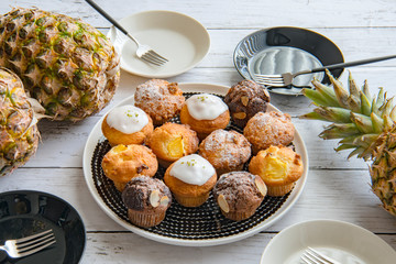 パイナップルマフィン