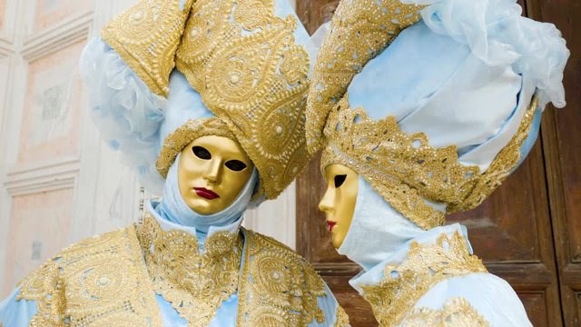 carnaval de Venise, masque v&eacute;nitien 