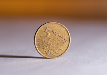 moneta, 5 groszy